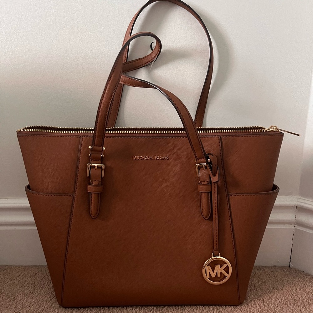 Michael Kors Tan Leather Tote